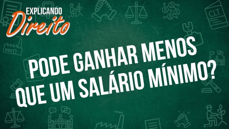 Recebendo menos que o sal&aacute;rio m&iacute;nimo: o que fazer?