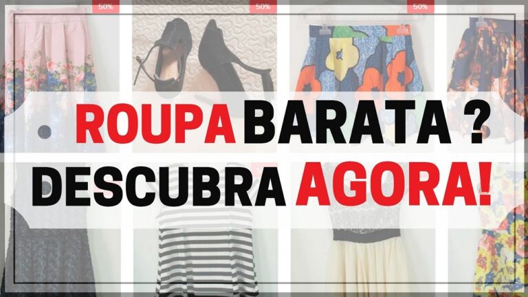Dicas para encontrar roupas baratas online: economize sem sair de casa!