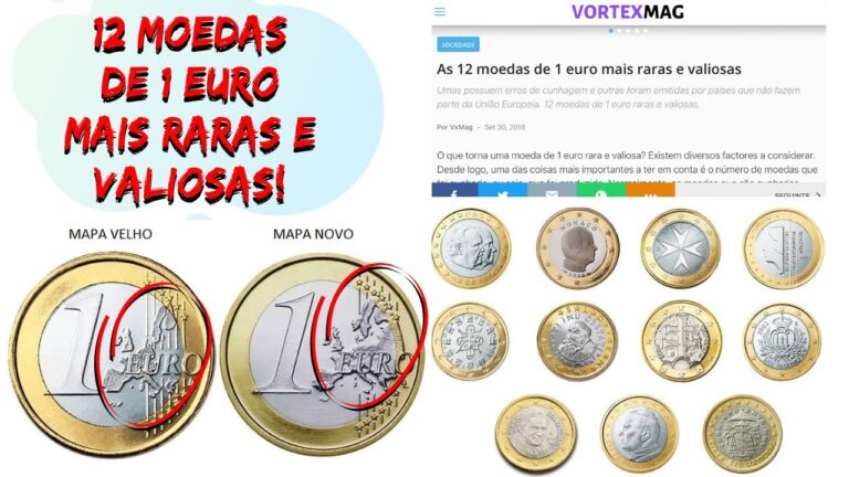 Moeda 1 euro: Descubra o valor do eypo de 2002