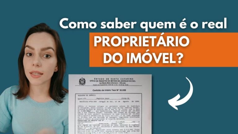Como Identificar o Proprietário de um Imóvel